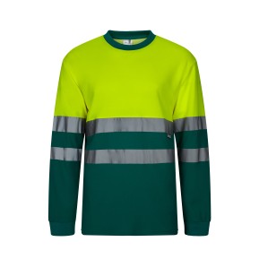 305615 CAMISETA ALGODÓN BICOLOR ML AV