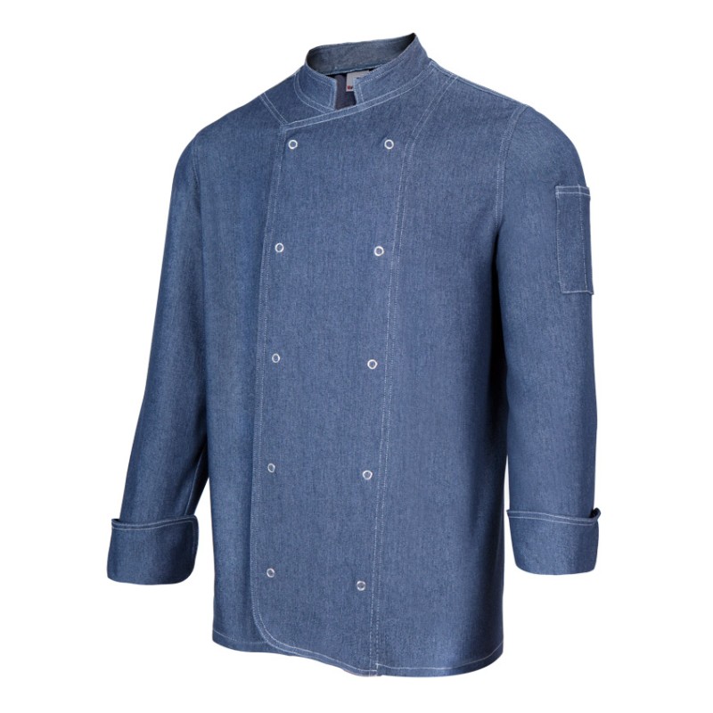 405207 CHAQUETA COCINA DENIM ML