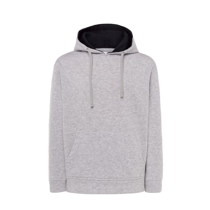 Unisex Ocean Hooded Contrast Kangaroo