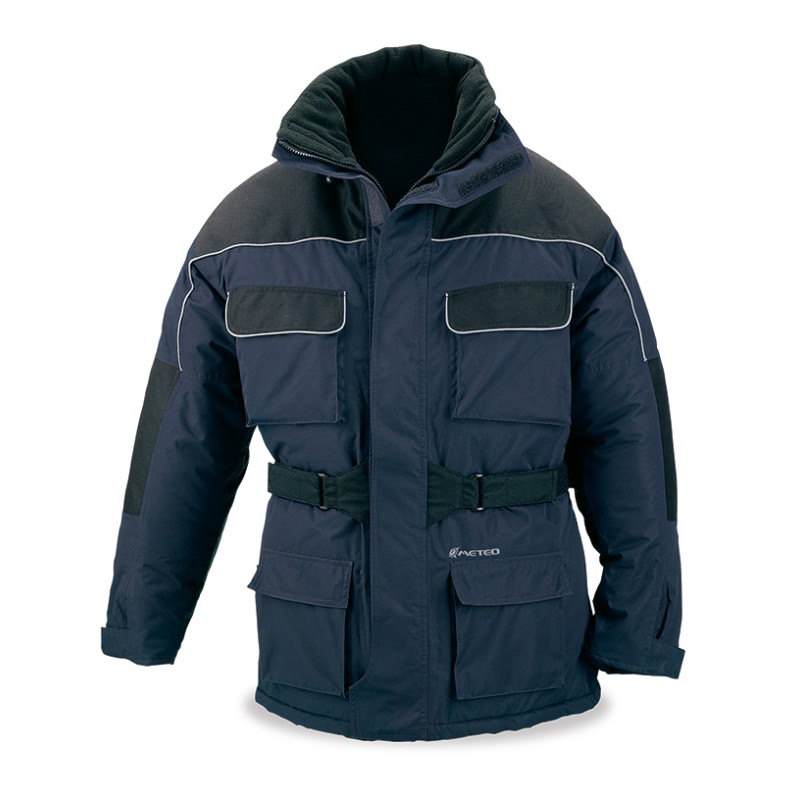 Parka PRO SERIES modelo JALOQUE azul marino 580 gr.