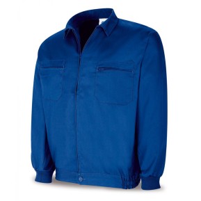 Chaqueta azulina poliéster/algodón 200 g.