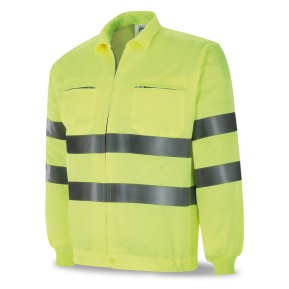 Chaqueta Alta Visibilidad poliéster/algodón 200 gr.