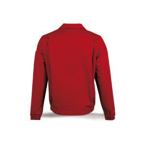 Chaqueta roja poliéster/algodón de 245 g.
