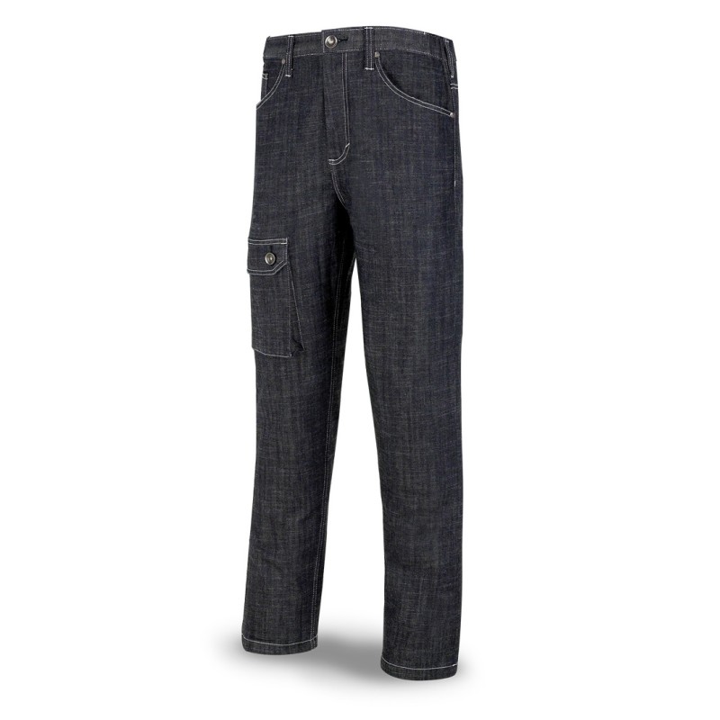 Pantalón STRETCH vaquero azul marino 290 gr.