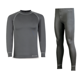 Camiseta y malla Oxford/gris melange.