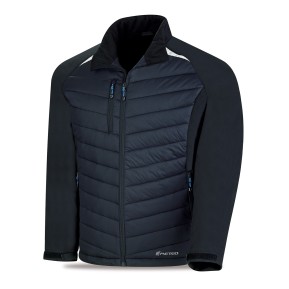 Cazadora Híbrida Softshell mod. OPALO. Negra 320 gr. EN14058