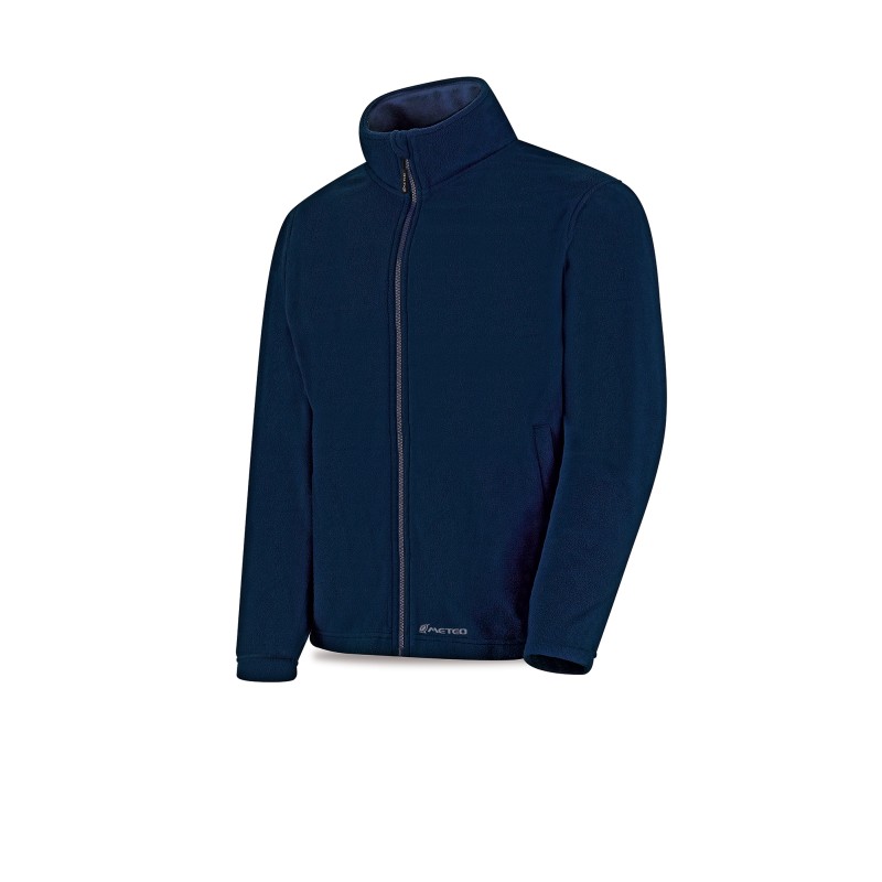 Chaqueta polar modelo QUETZAL azul marino 200 gr.