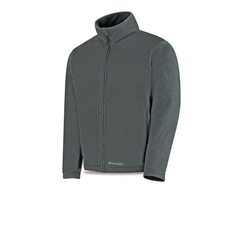 Chaqueta polar modelo QUETZAL gris 200 gr.