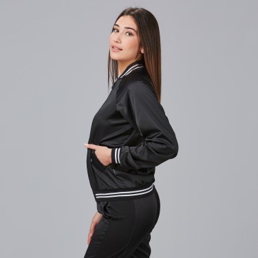 BOMBER MUJER GIRASOL PEACH