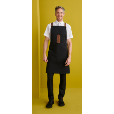 DELANTAL PETO TIRANTES CRUZADOS