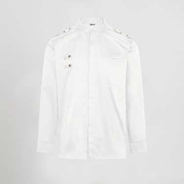 CHAQUETA COCINA HOMBRE SATEN ALGODON CUETO