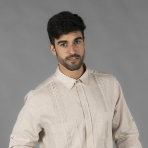 GUAYABERA HOMBRE CUELLO CAMISERO SALOMON