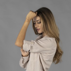 GUAYABERA MUJER CUELLO CAMISERO SUMATRA