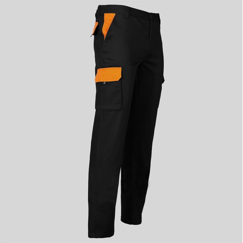 PANTALON UNISEX MULTIBOLSILLOS ELASTICO GAMO COMBINADO