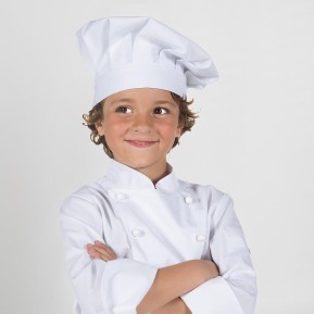 GORRO GRAN CHEF INFANTIL BLANCO