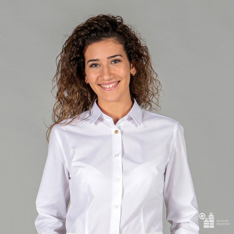 CAMISA MUJER TEJIDO RECICLADO IDARA