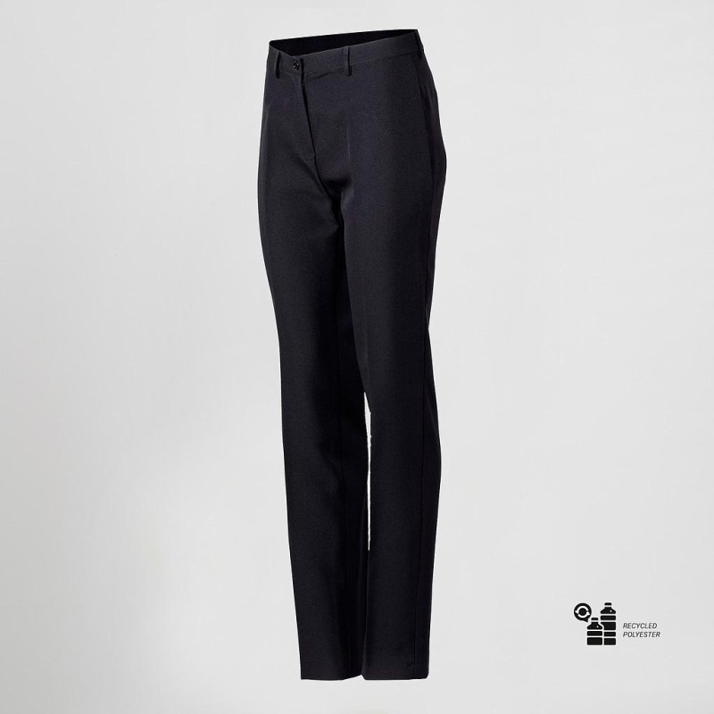 PANTALON MUJER MICROFIBRA VESTIR TEJIDO RECICLADA